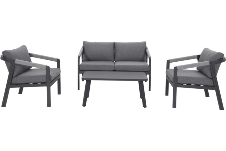 1371137-1 Soffgrupp för utomhusbruk (Grå) - Naples