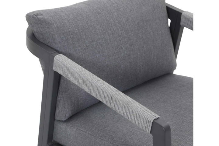 1371137-7 Soffgrupp för utomhusbruk (Grå) - Naples