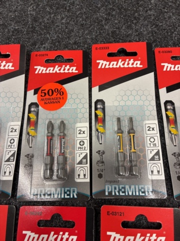 1462024-3 Sortiment med bits, Makita