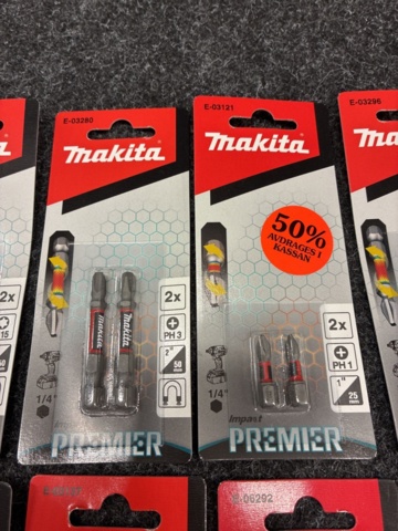 1462024-4 Sortiment med bits, Makita