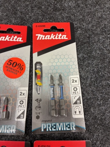1462024-5 Sortiment med bits, Makita