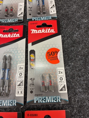 1462024-9 Sortiment med bits, Makita