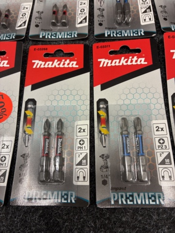 1462024-12 Sortiment med bits, Makita