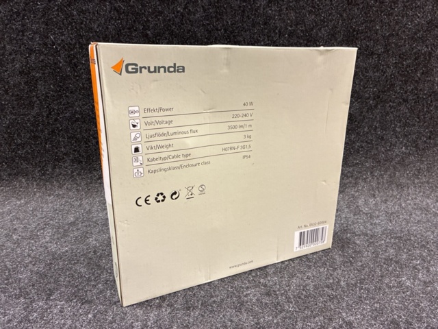 1462035-4 Work lamp Grunda PRO Circle