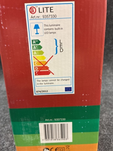 1462039-3 Arbetslampa LITE 30W