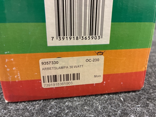 1462039-6 Arbetslampa LITE 30W