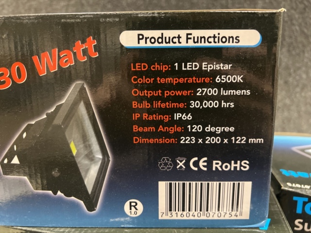 1462085-4 3 pcs Viking work lamps