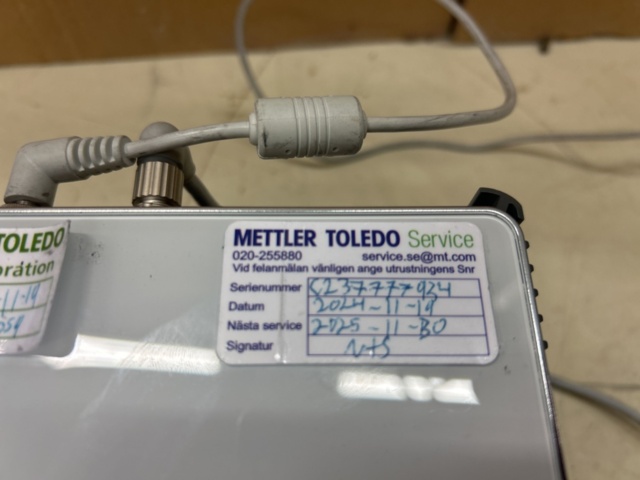 1435561-5 Analytisk laboratorievåg - Mettler Toledo XPR105DR