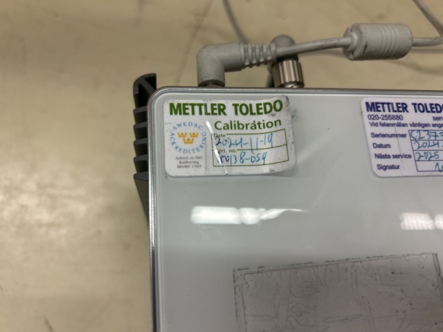 1435561-6 Analytisk laboratorievåg - Mettler Toledo XPR105DR