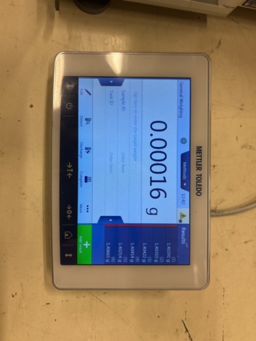 1435561-9 Analytisk laboratorievåg - Mettler Toledo XPR105DR