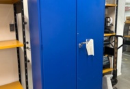 1461547 Sheet metal cabinet with code lock