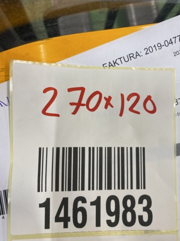 1461983-6 Facade boards West Coast board 33 Rockwool 50x2700x1200 mm (approx. 77.76 sq m)