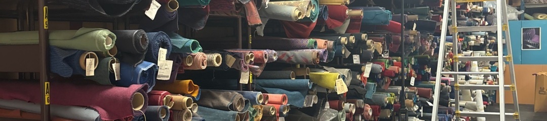 Bild som representerar auktionen - Avyttring symaskiner och tyg