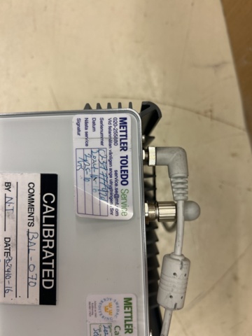 1435562-10 Analytisk laboratorievåg - Mettler Toledo XPR105DR