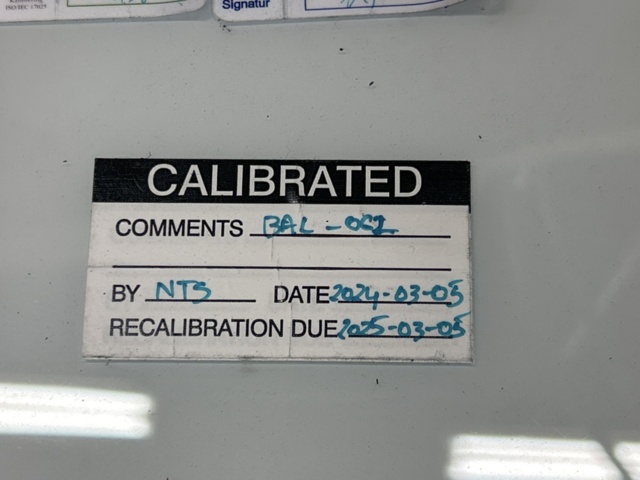 1435563-6 Analytisk laboratorievåg - Mettler Toledo XPR105DR