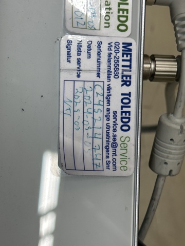 1435563-7 Analytisk laboratorievåg - Mettler Toledo XPR105DR