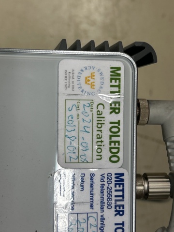 1435563-8 Analytisk laboratorievåg - Mettler Toledo XPR105DR