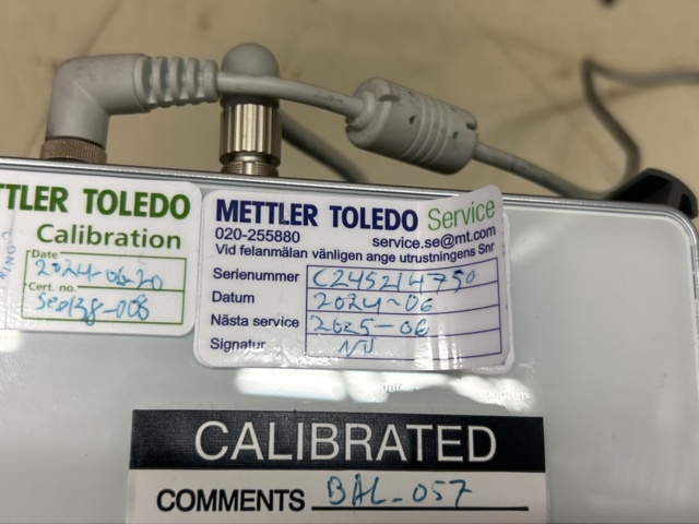 1435564-6 Analytisk laboratorievåg - Mettler Toledo XPR105DR