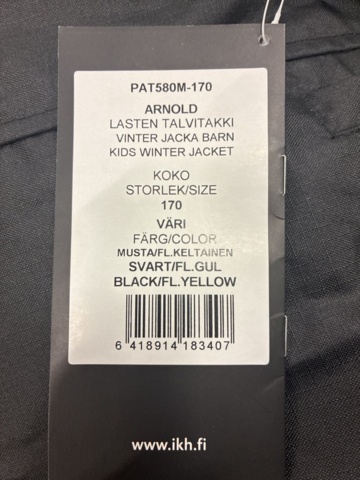 1462094-3 Vinterjacka för barn Patron, strl 170