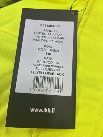 1462098-3 Children's winter jacket Patron, size 140