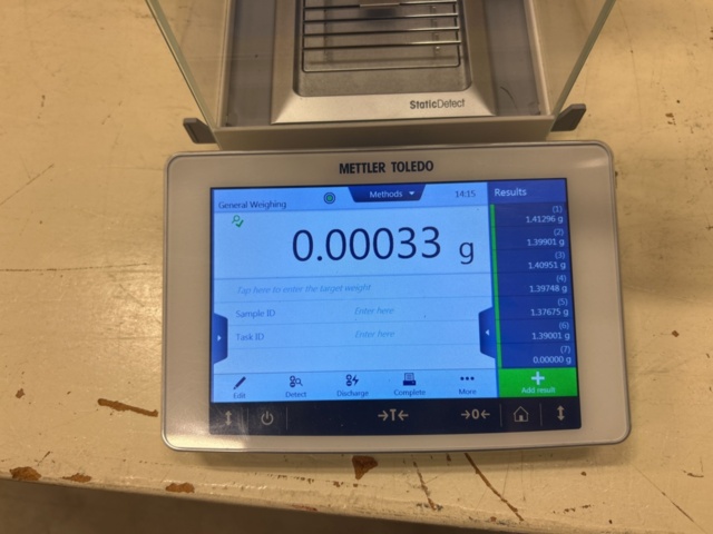 1435565-2 Analytisk laboratorievåg - Mettler Toledo XPR105DR