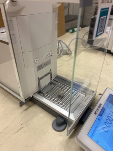 1435565-3 Analytisk laboratorievåg - Mettler Toledo XPR105DR