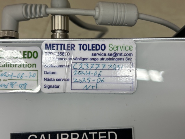 1435565-6 Analytisk laboratorievåg - Mettler Toledo XPR105DR