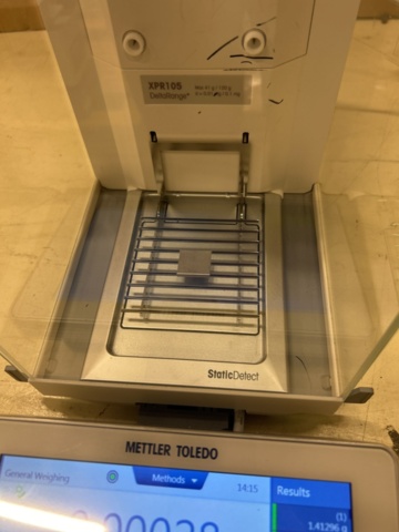 1435565-11 Analytisk laboratorievåg - Mettler Toledo XPR105DR