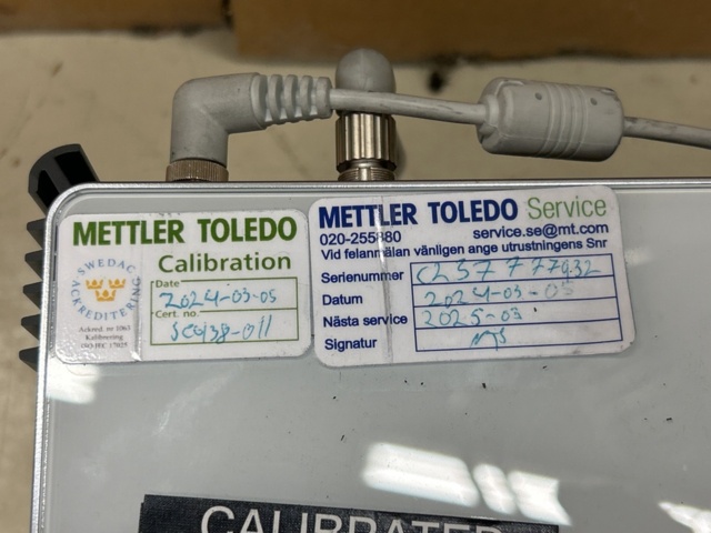 1435566-7 Analytisk laboratorievåg - Mettler Toledo XPR105DR