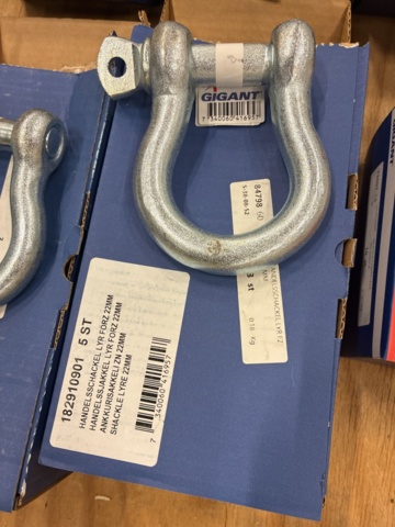 1462109-10 Shackles & carabiners, Gigant