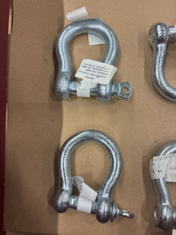 1462111-2 Ring cotter pins, spring pins, rope blocks, shackles etc.