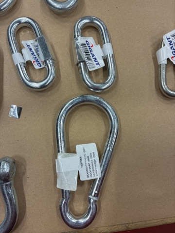 1462111-5 Ring cotter pins, spring pins, rope blocks, shackles etc.