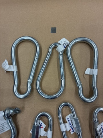 1462111-6 Ring cotter pins, spring pins, rope blocks, shackles etc.