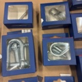 1462111-12 Ring cotter pins, spring pins, rope blocks, shackles etc.