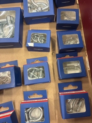 1462111-16 Ring cotter pins, spring pins, rope blocks, shackles etc.