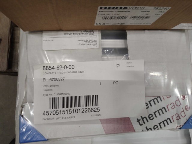 1461608-3 Radiatorer, 3 st