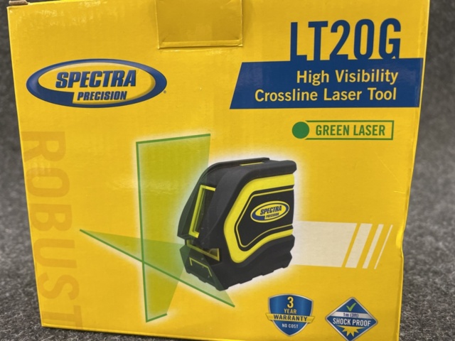 1462347-2 Cross line laser LT20G green, Spectra precision