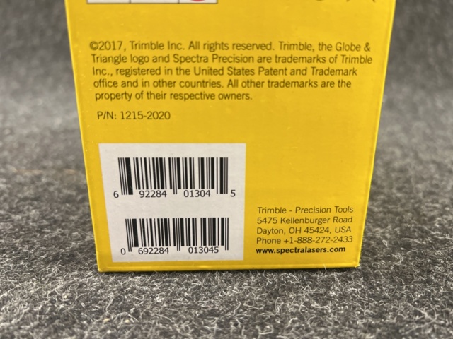 1462347-4 Cross line laser LT20G green, Spectra precision