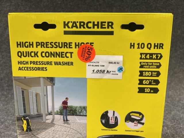 1462349-2 HT-Slang Kärcher H 10 Q HR, 10m