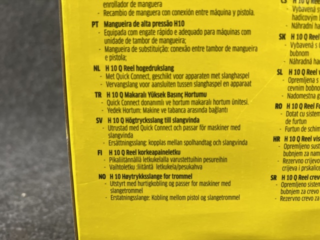 1462349-6 HT-Slang Kärcher H 10 Q HR, 10m