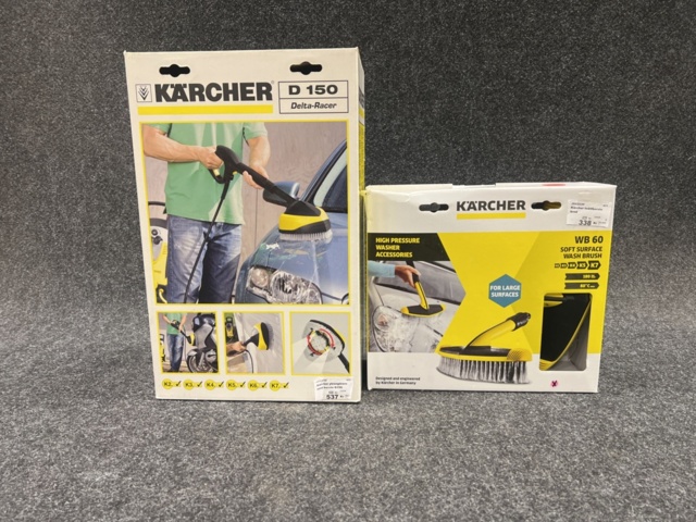 1462350-1 Ytrengörare & tvättborste, Kärcher