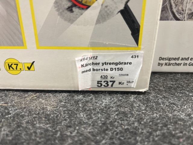 1462350-4 Ytrengörare & tvättborste, Kärcher