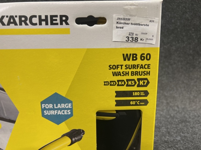 1462350-6 Ytrengörare & tvättborste, Kärcher