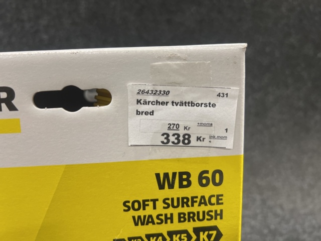 1462350-7 Ytrengörare & tvättborste, Kärcher