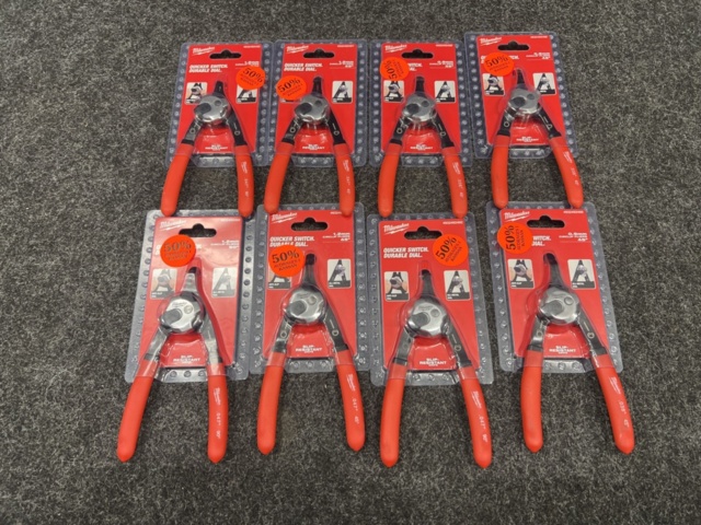 1462363-1 8 pcs Circlip pliers, Milwaukee