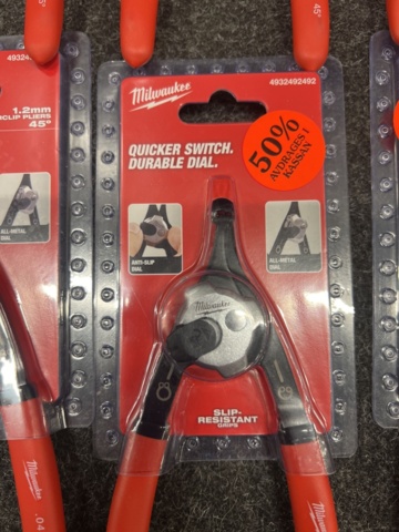 1462363-3 8 pcs Circlip pliers, Milwaukee