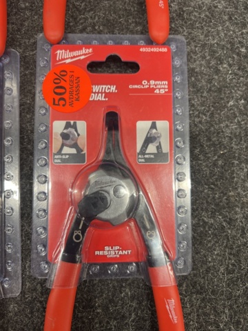 1462363-4 8 pcs Circlip pliers, Milwaukee