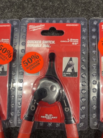 1462363-5 8 pcs Circlip pliers, Milwaukee