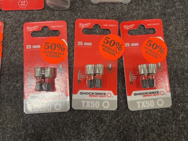1462365-5 Milwaukee tool range