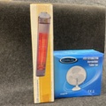 1462367-1 Patio heater & table fan